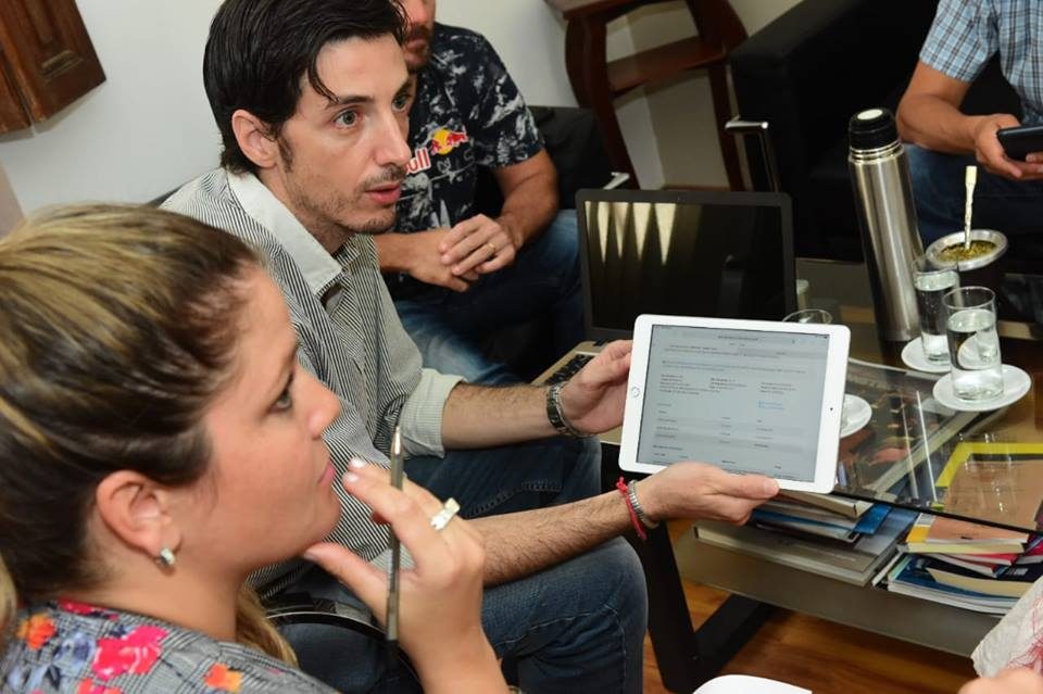 Reunión de trabajo del equipo